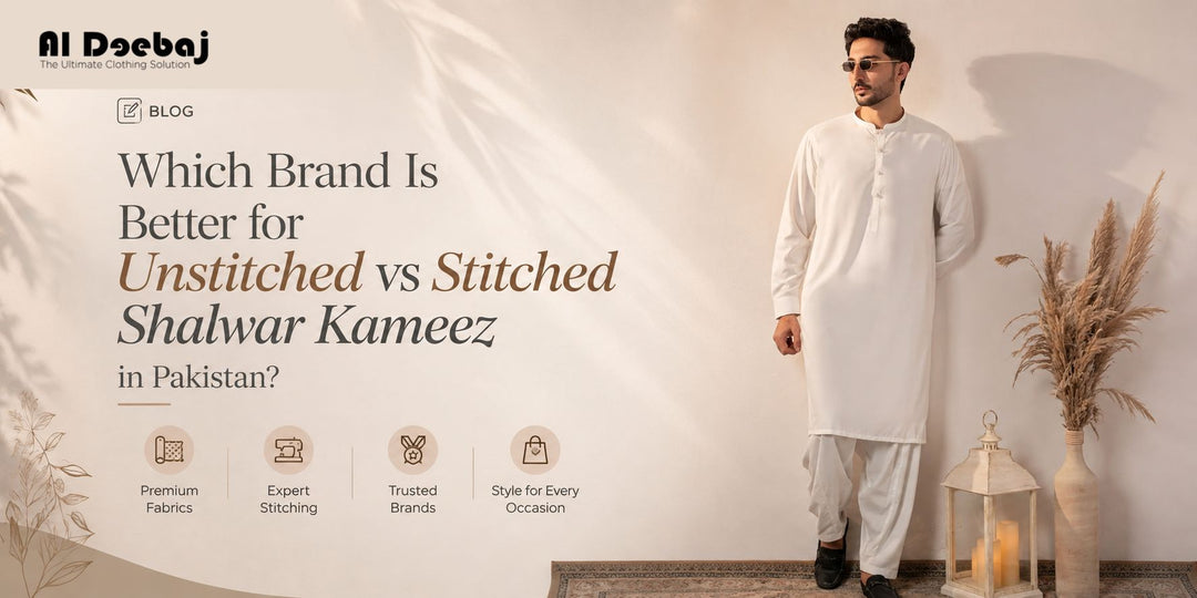 Which Brand Is Better for Unstitched vs Stitched Shalwar Kameez in Pakistan?