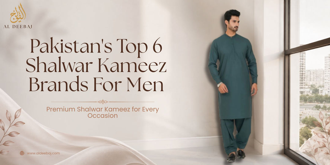 Pakistan's Top 7 Shalwar Kameez Brands for Men