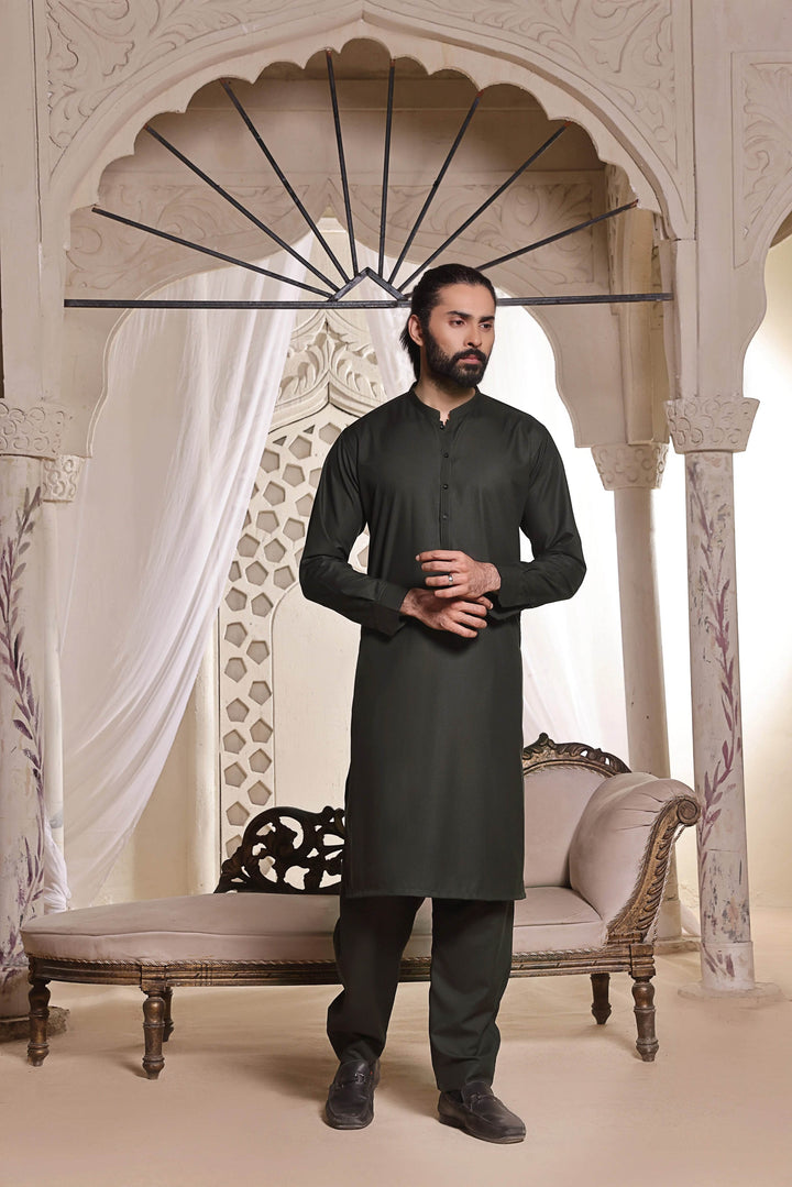 Kai Green Kurta Pajama | ADKP-022 - Al-Deebaj