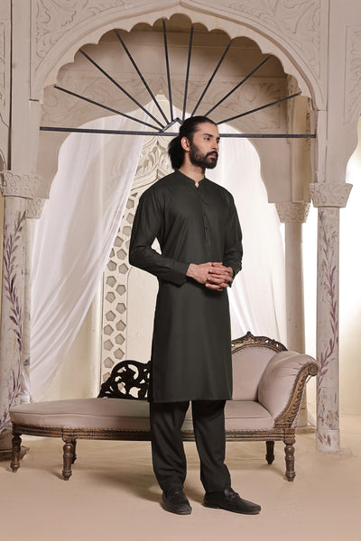 Kai Green Kurta Pajama |ADKP-008 - Al-Deebaj