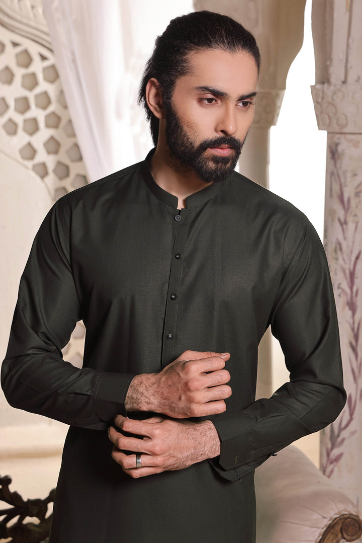 Kai Green Kurta Pajama | ADKP-022 - Al-Deebaj