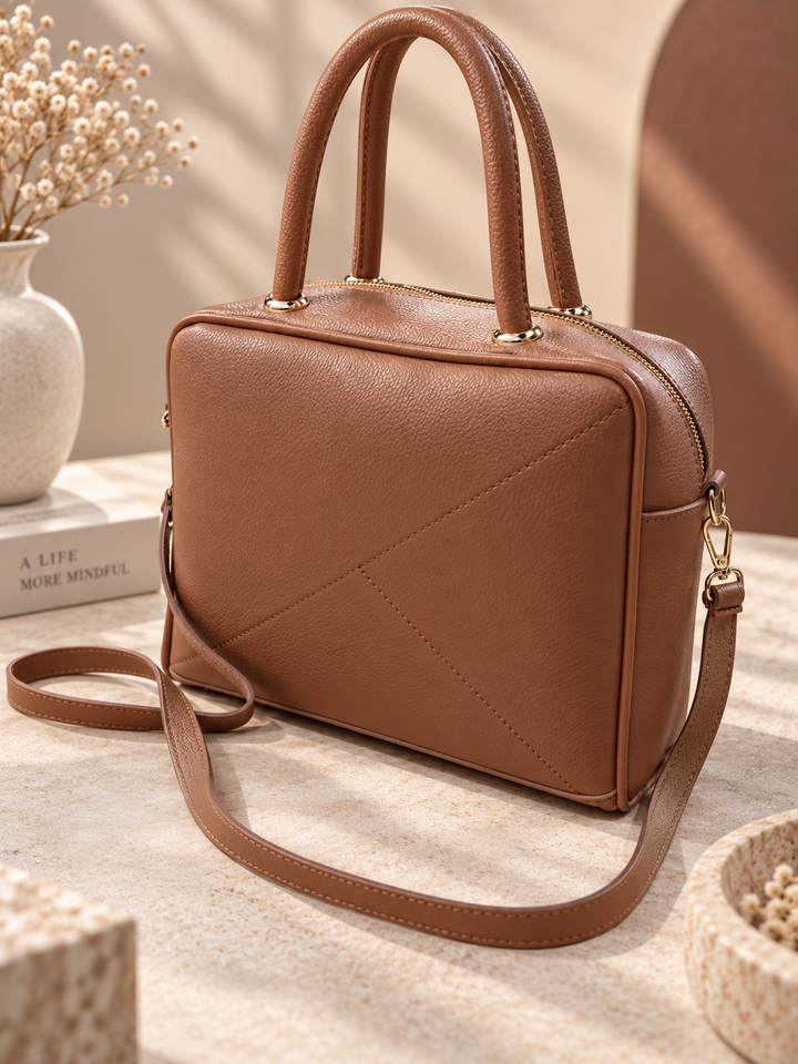 Vintage Warm Camel Bag