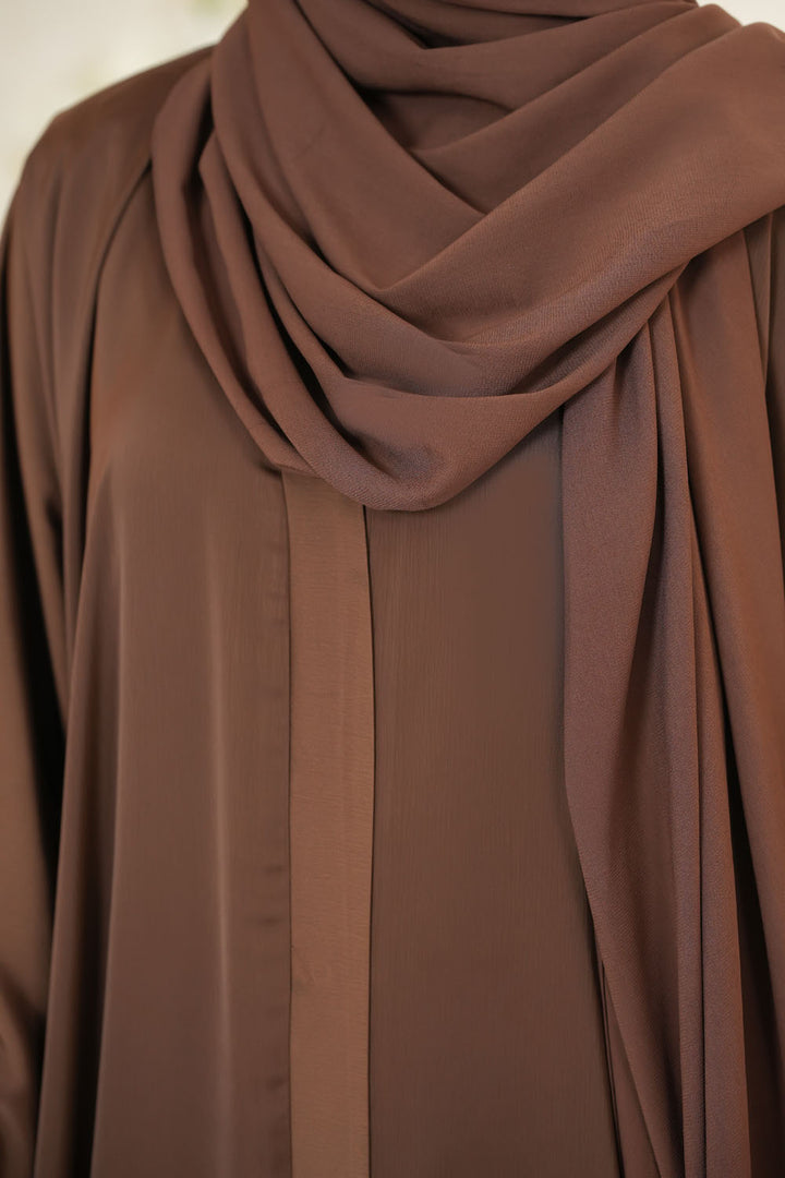Brown Basic Abaya