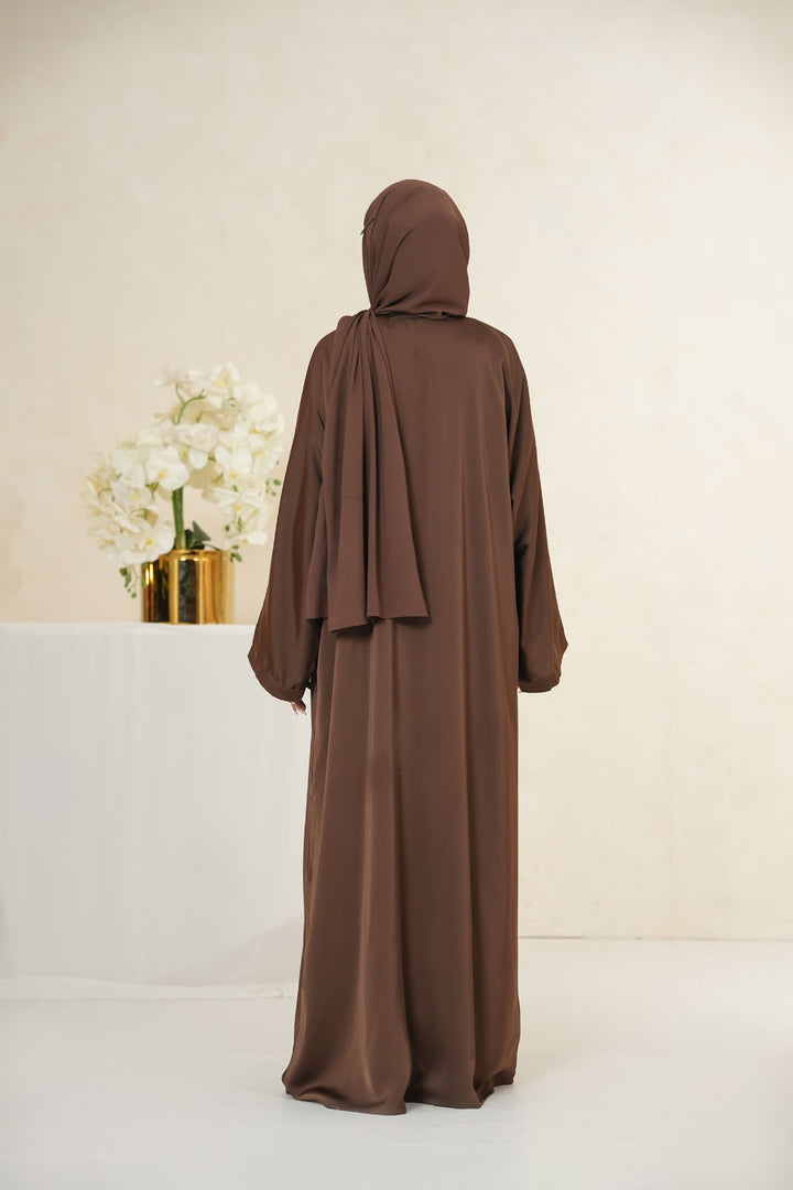 Brown Basic Abaya