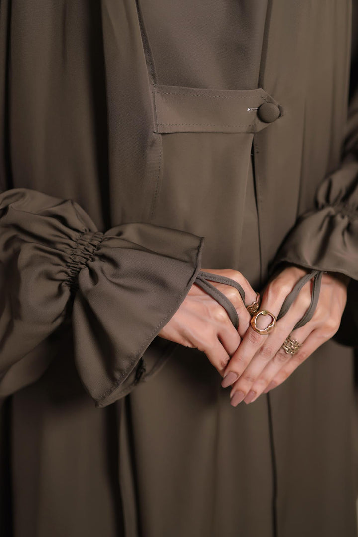 Brown Jilbab Abaya