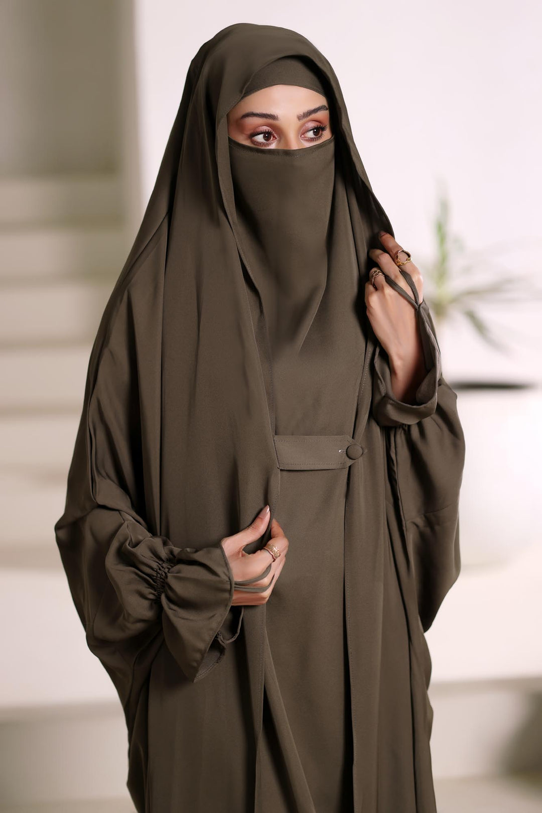 Brown Jilbab Abaya