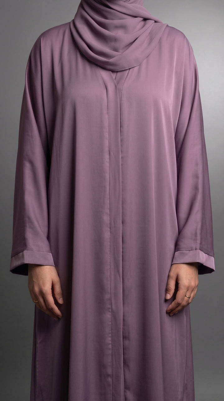 Lilac Plain Abaya | ABY-294