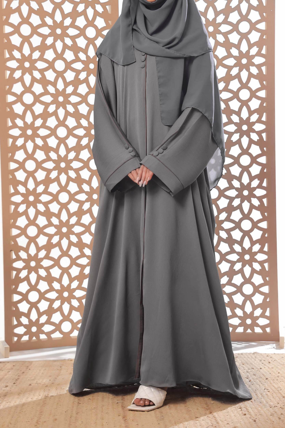 Ayeza | Light Grey - Al-Deebaj