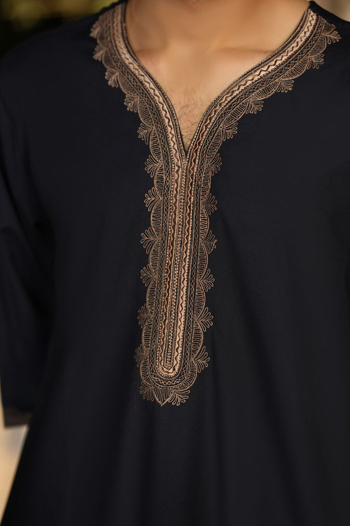 Moroccan Blue Jubbah | J032