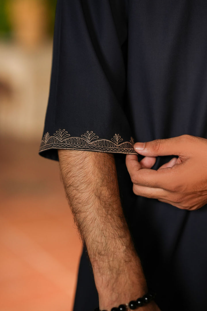 Moroccan Blue Jubbah | J032