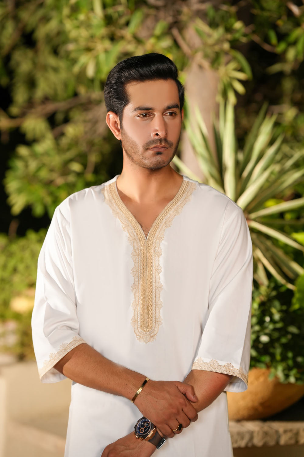 Moroccan Off-White Jubbah | J031