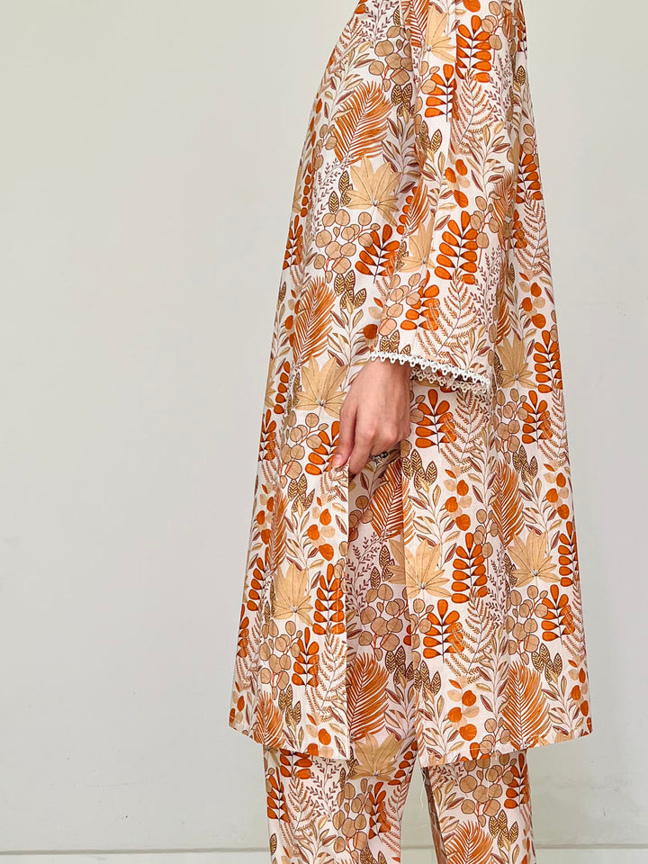 Printed Cotton Co-Ord Set | CS-002