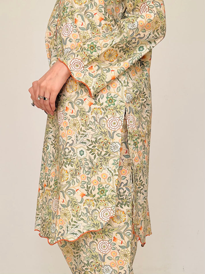 Printed Cotton Co-Ord Set | CS-004