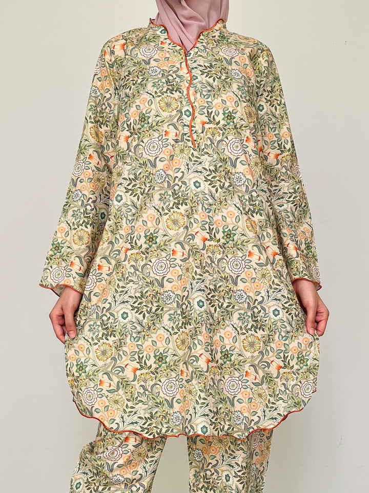 Printed Cotton Co-Ord Set | CS-004