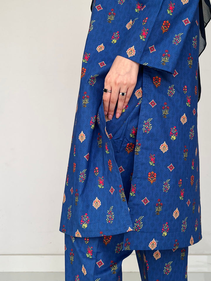 Printed Cotton Co-Ord Set | CS-007