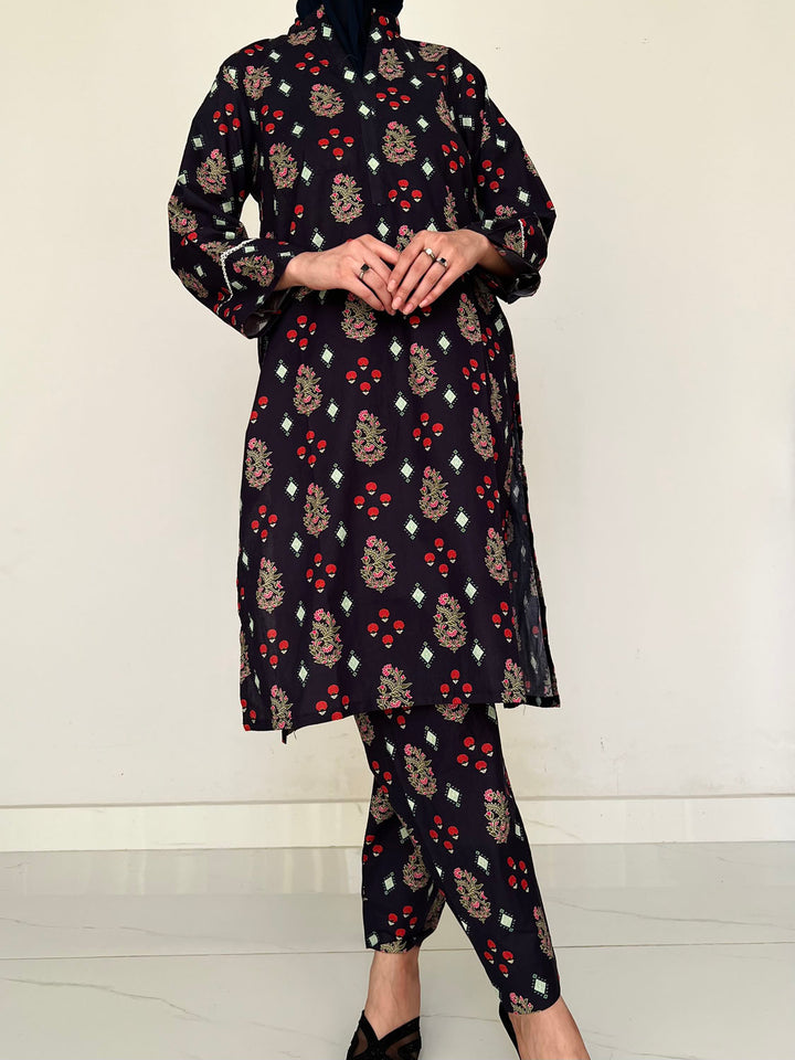 Printed Cotton Co-Ord Set | CS-008