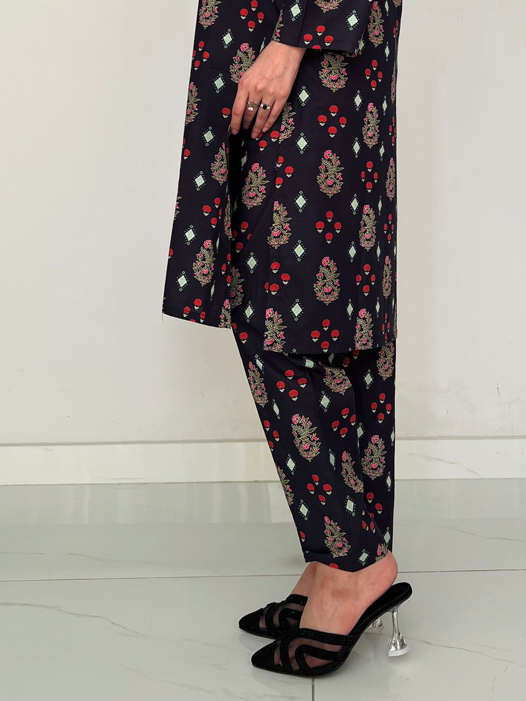 Printed Cotton Co-Ord Set | CS-008