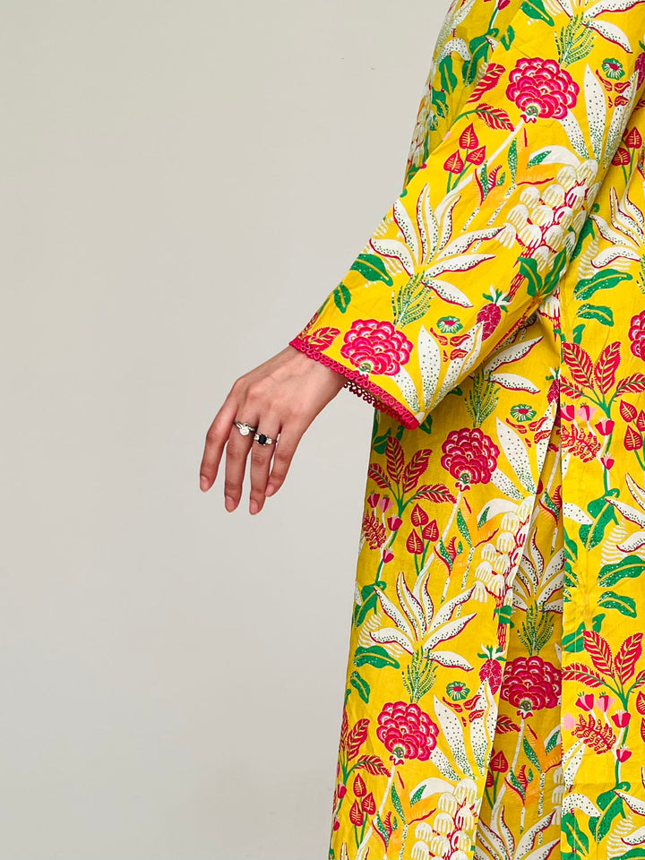 Printed Cotton Co-Ord Set | CS-009