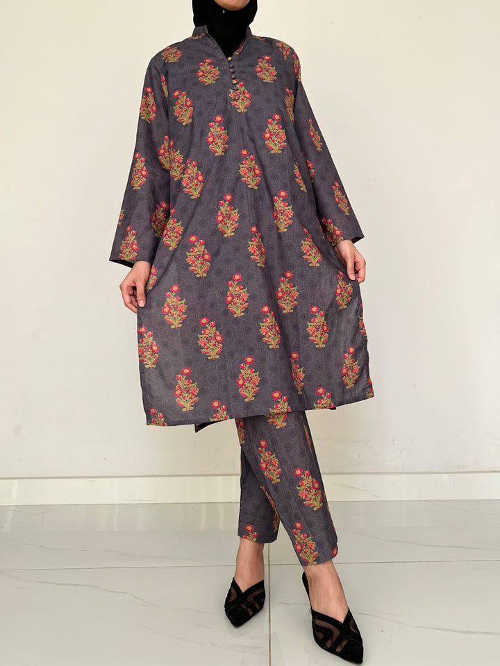 Printed Cotton Co-Ord Set | CS-010