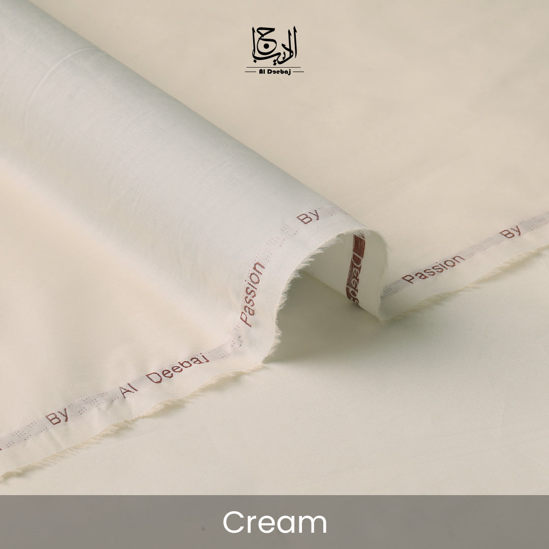 Cream Passion Cotton By Al-Deebaj