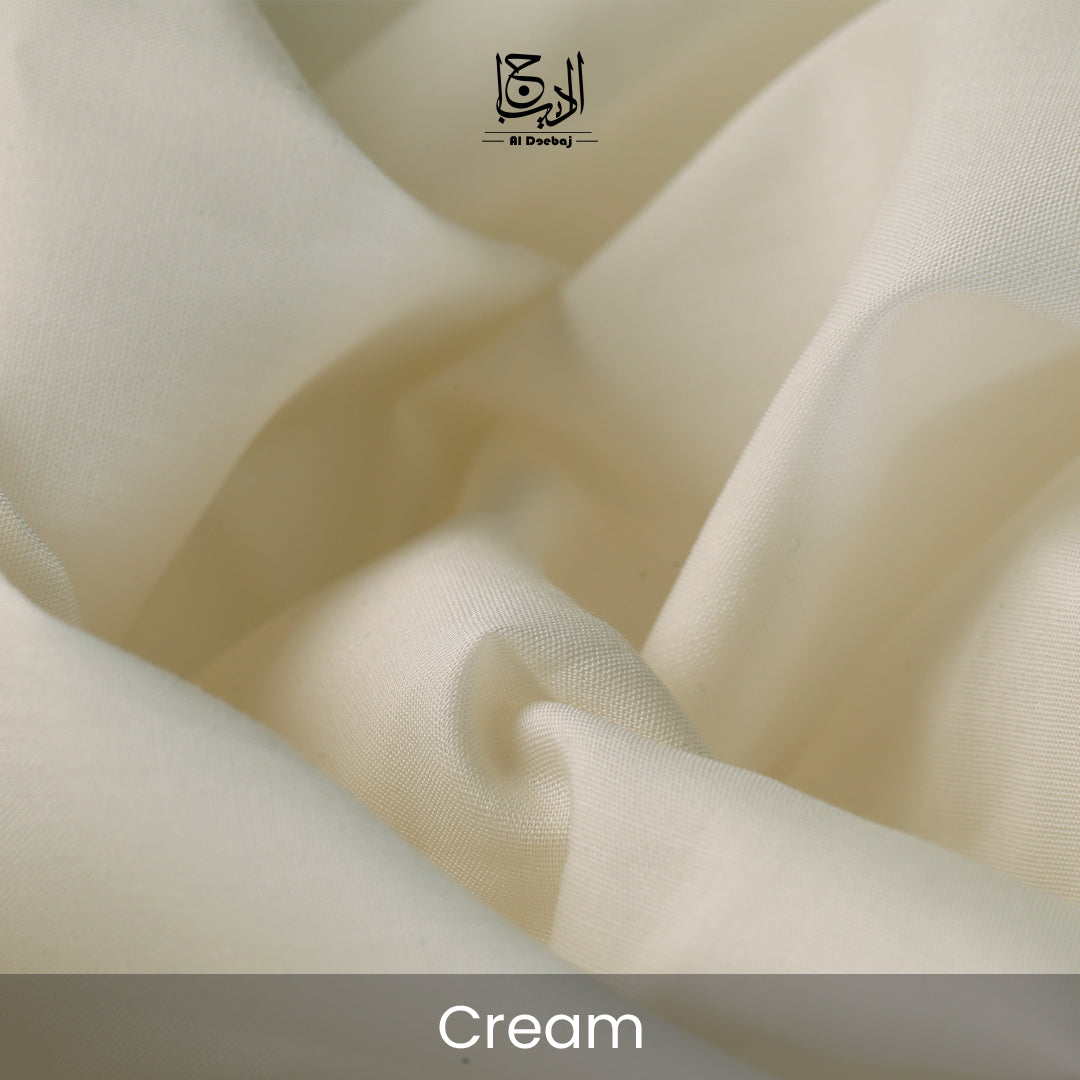 Cream Passion Cotton By Al-Deebaj