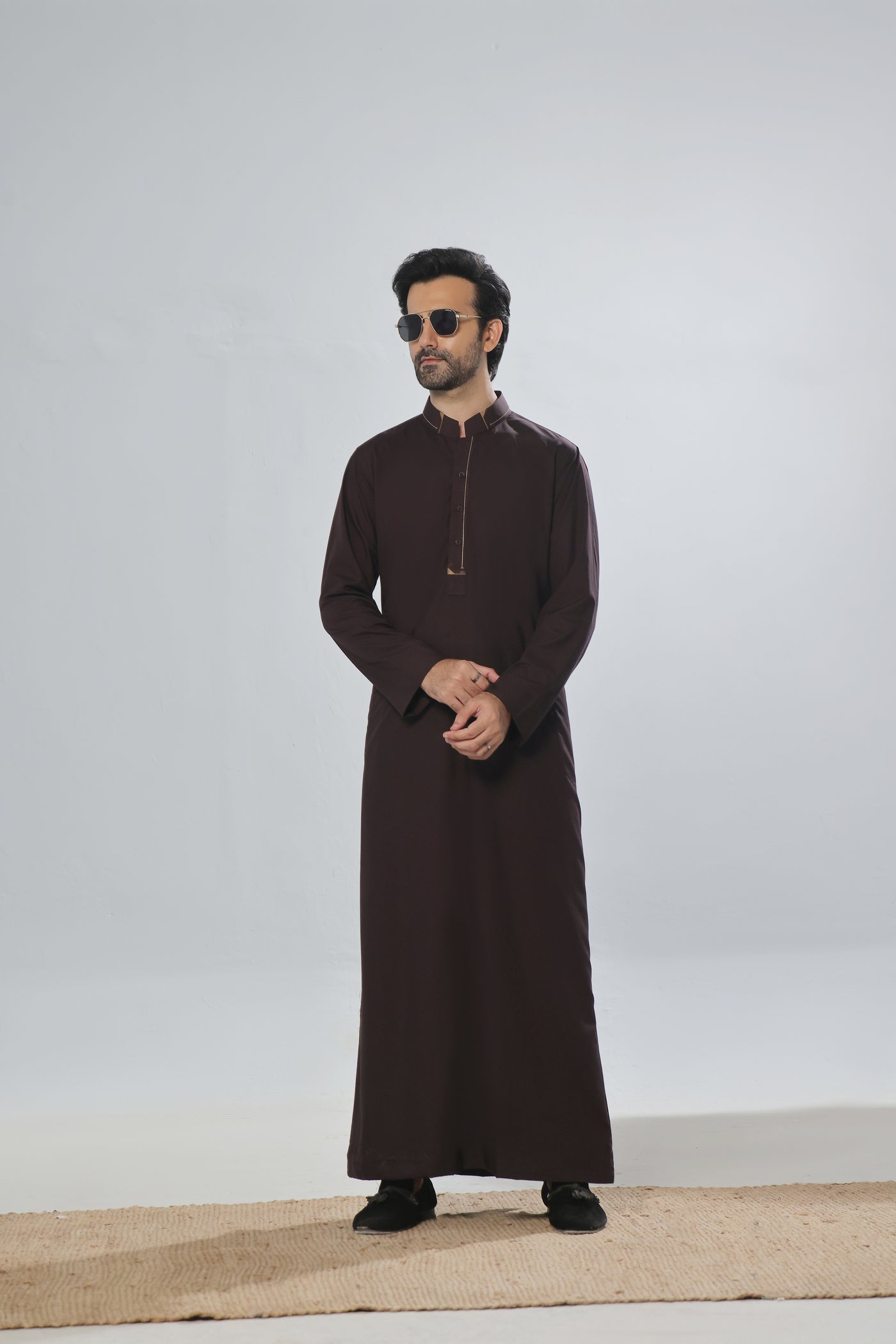 Dark Brown Des Jubbah | J003