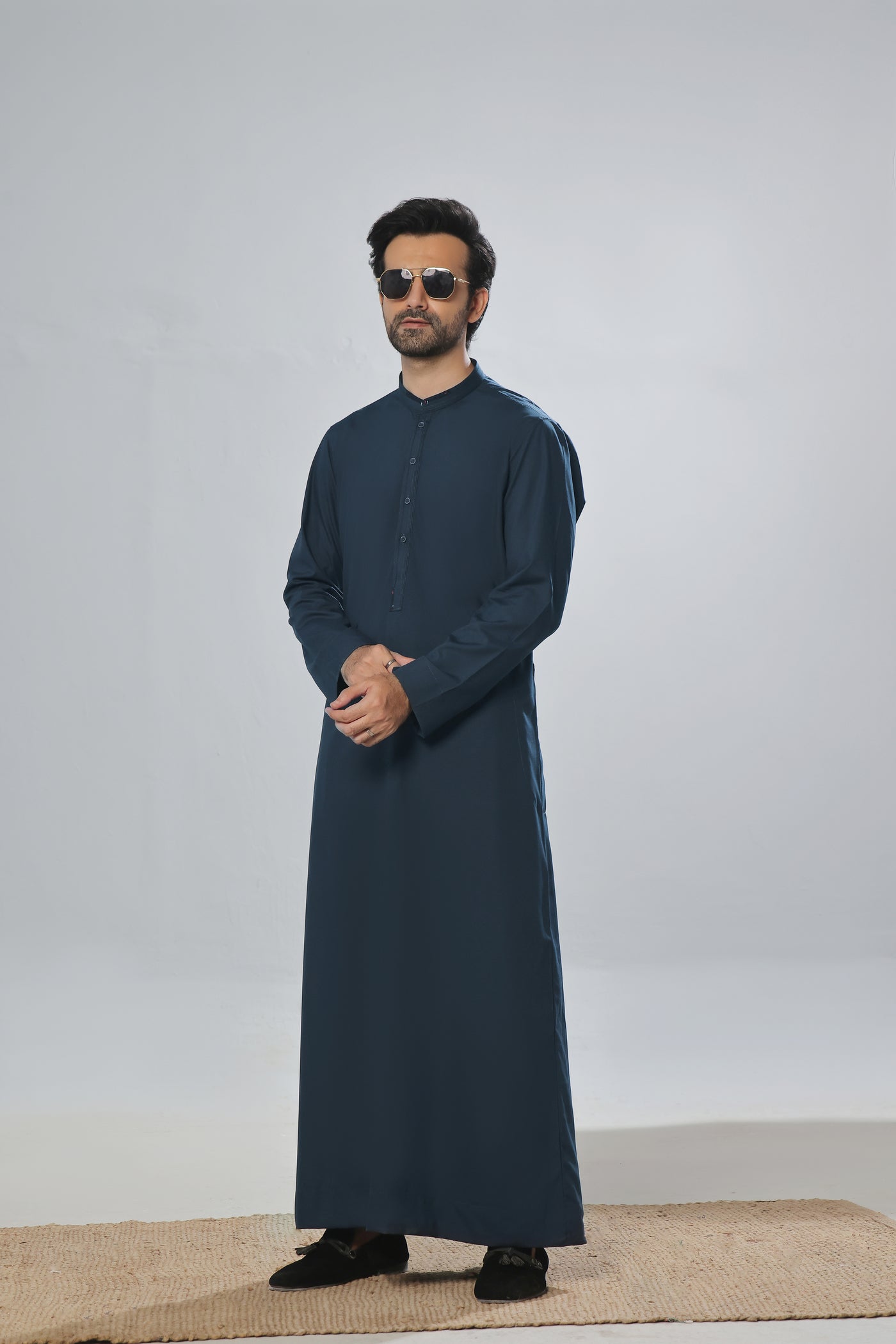 Greyish Blue Des Jubbah | J005