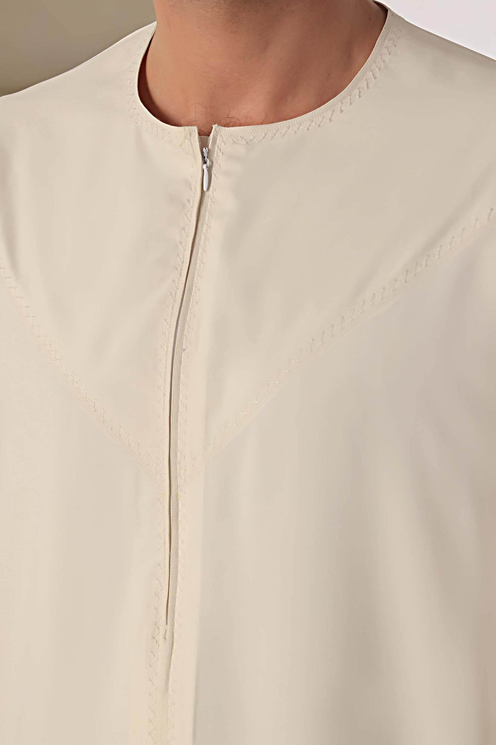 Cream Emarati Jubbah | J010 - Al-Deebaj