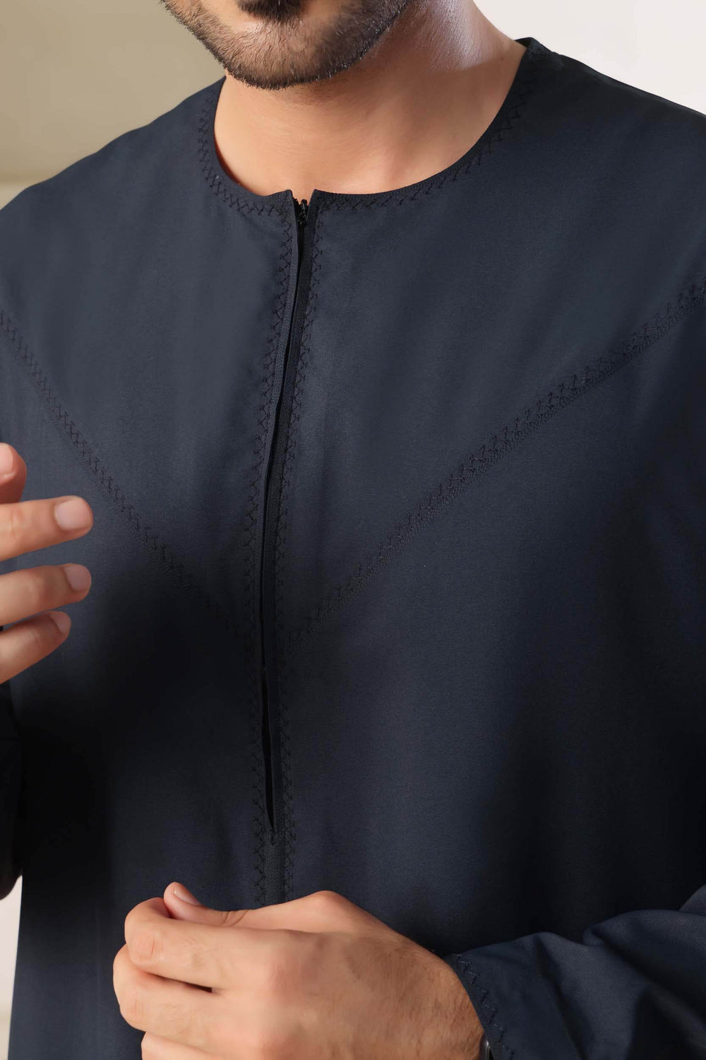 Navy Emarati Jubbah | J-012 - Al-Deebaj