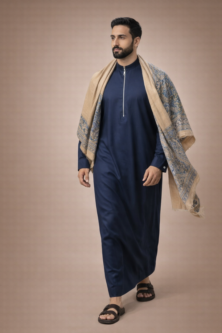 Zinc Zipper Jubbah | J039