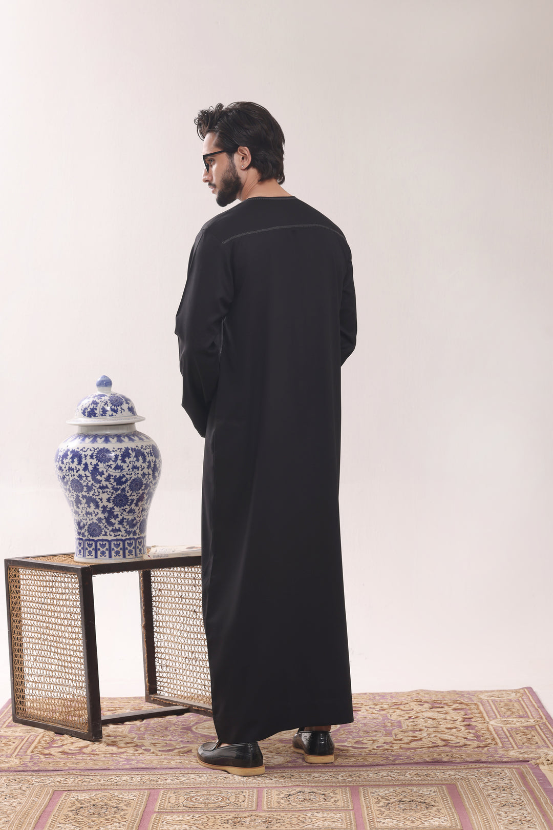 Black Omani Jubbah | J058