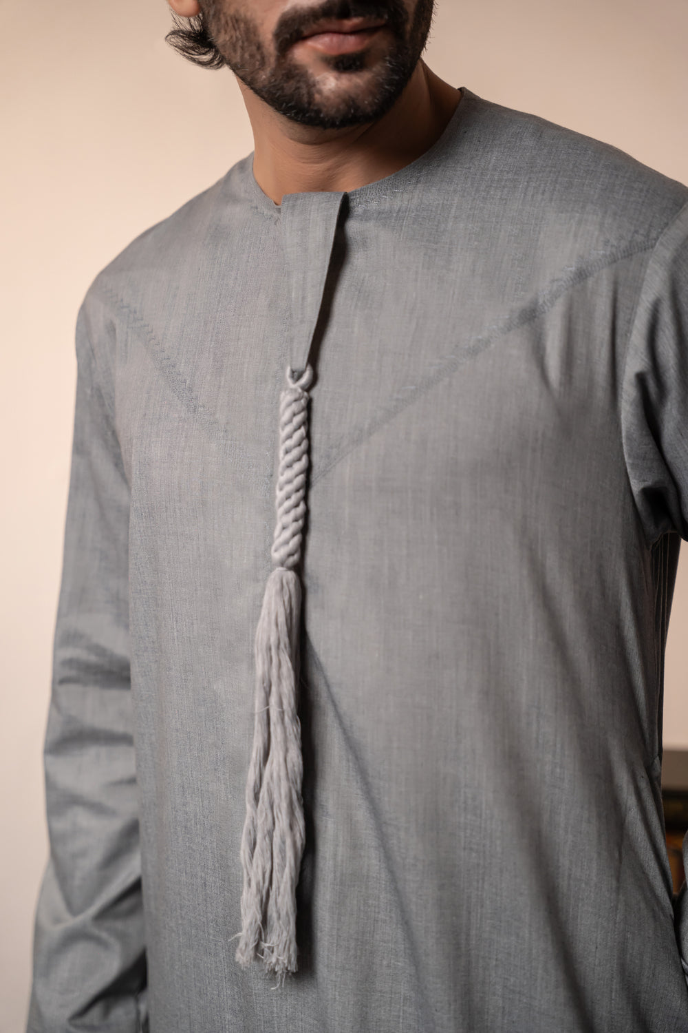 Emarati Jubbah Grey | J062