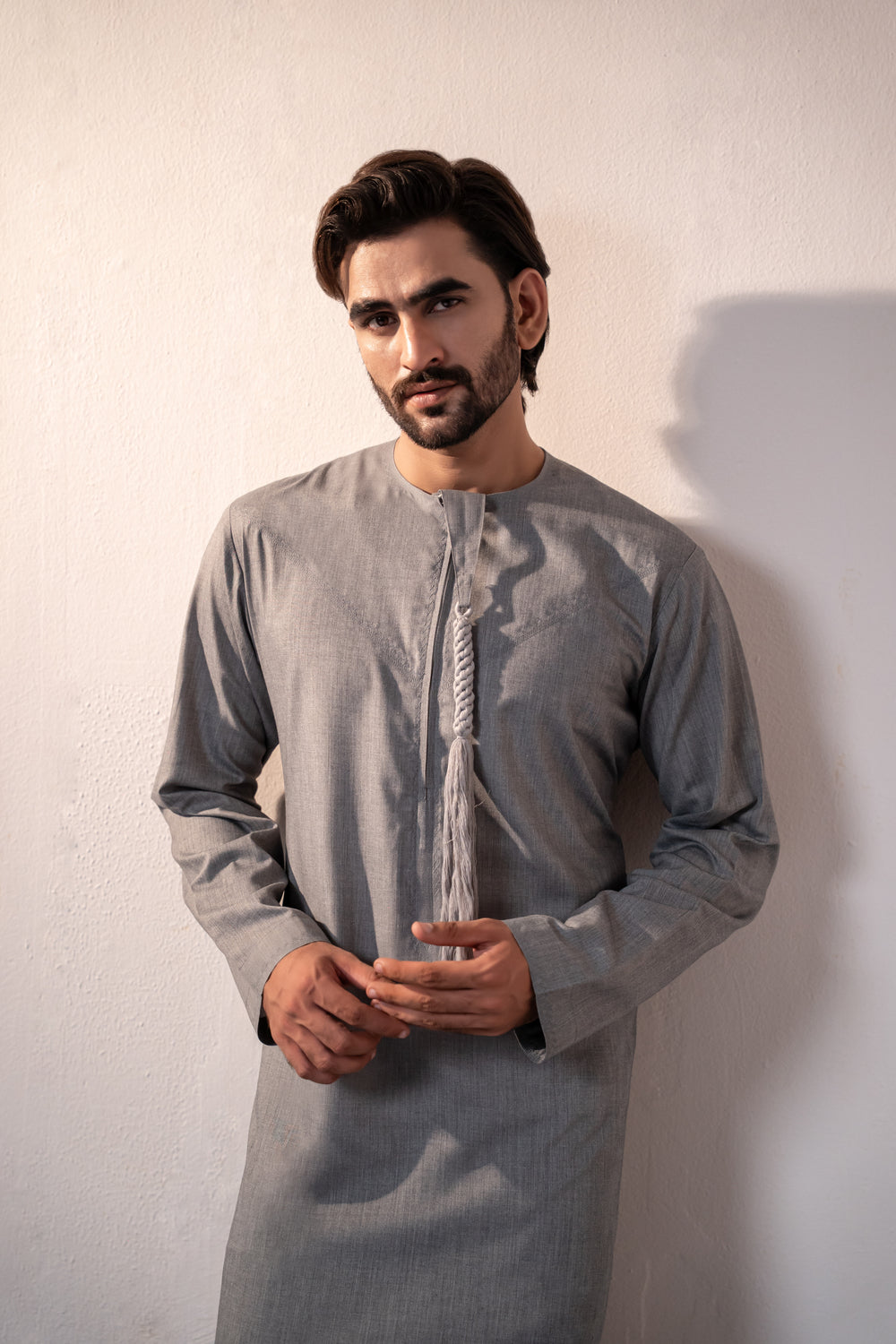 Emarati Jubbah Grey | J062