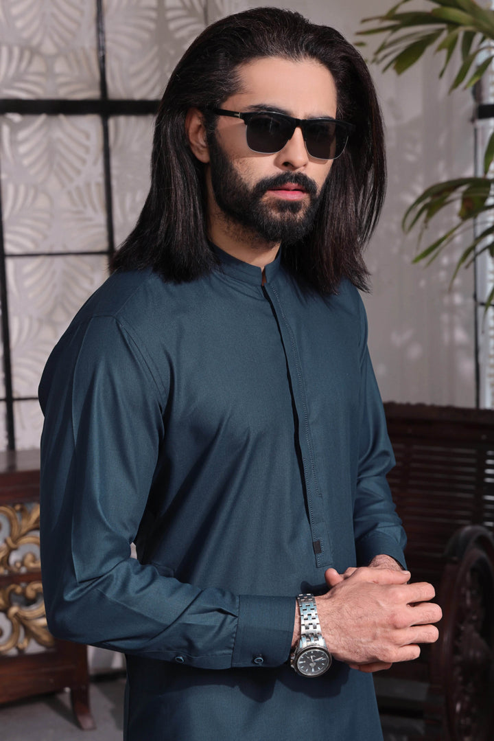 Royal Blue Kurta Pajama | ADKP-020 - Al-Deebaj