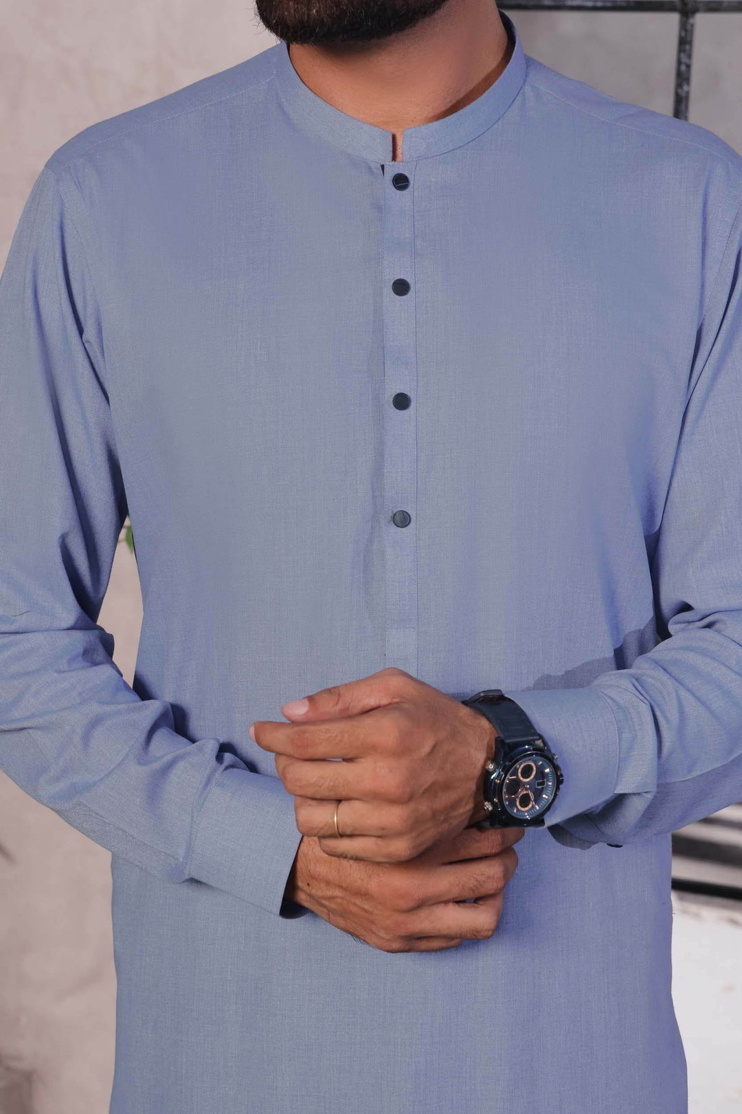 Blue Kurta Pajama | KP-034 - Al-Deebaj