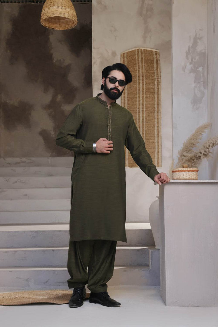Brown Emb | KS-147 - Al-Deebaj