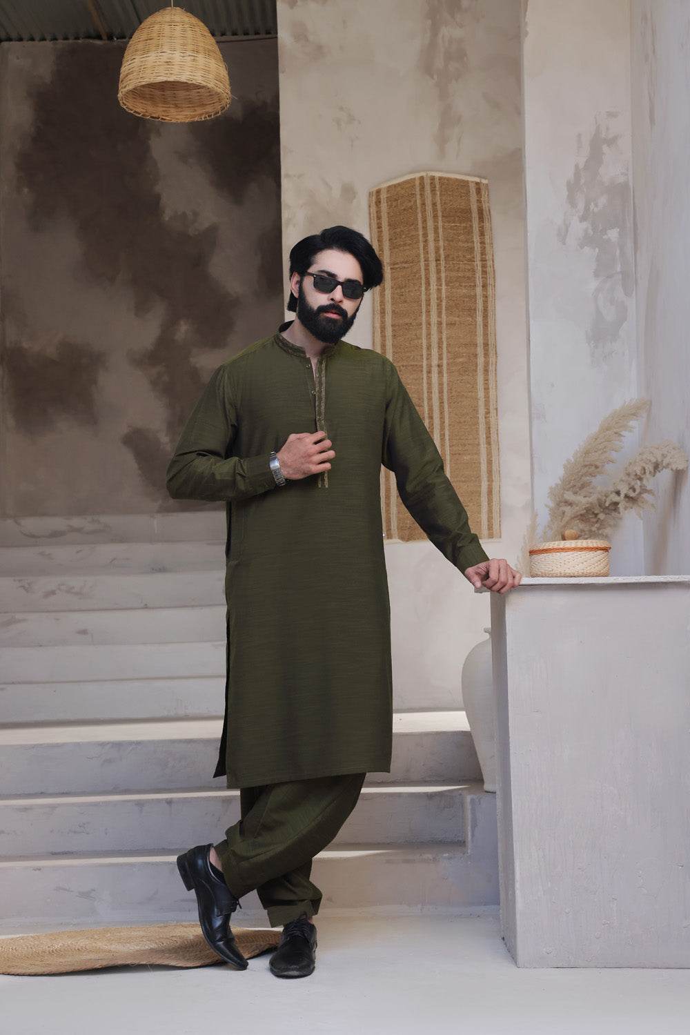 Brown Emb | KS-147 - Al-Deebaj