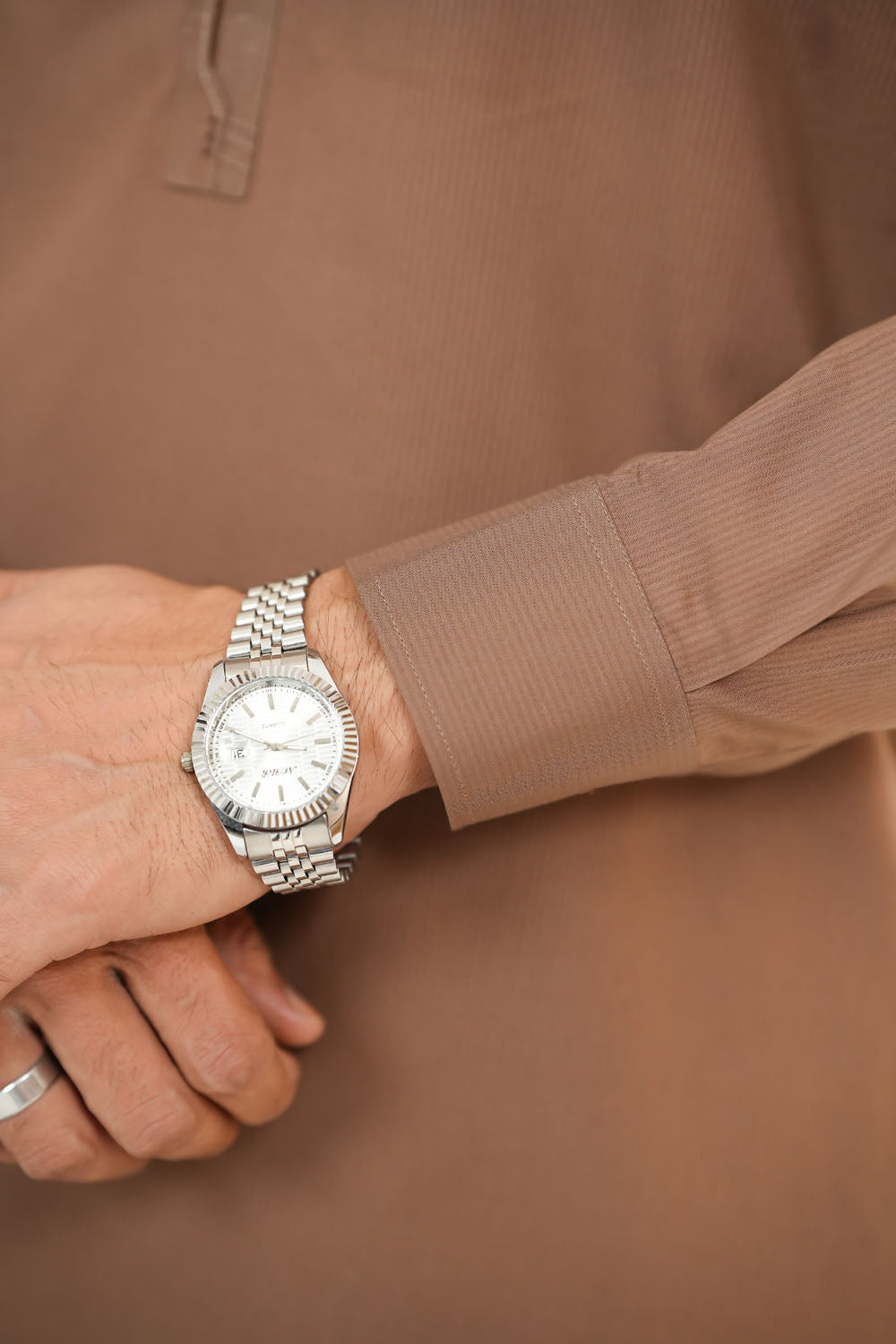 Brown Design Kurta Shalwar | KS-191