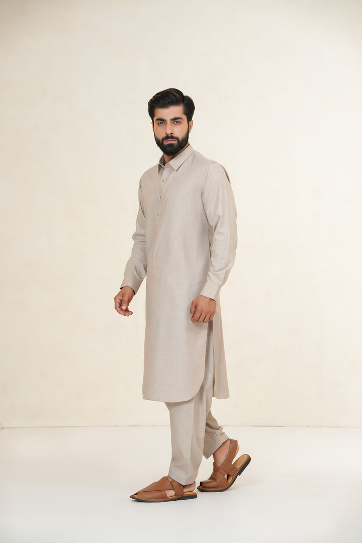 Skin Plain Kurta Shalwar | KS-196