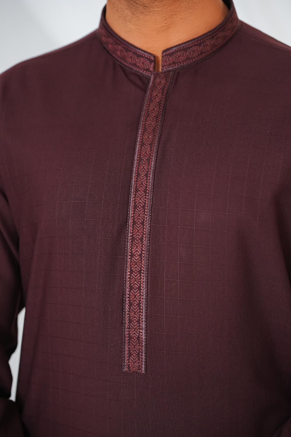 Maroon Emb K-S | KS-211