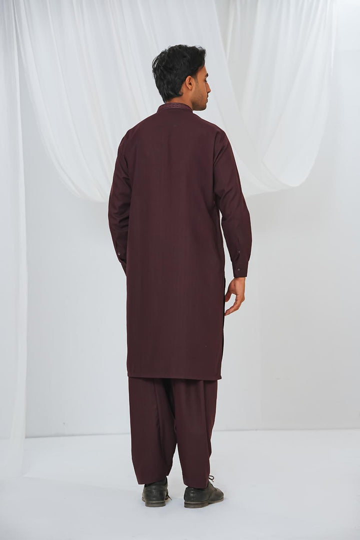 Maroon Emb K-S | KS-211