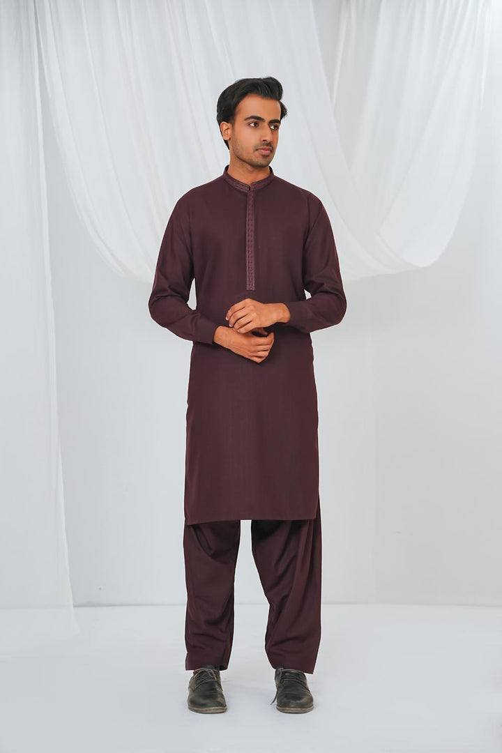 Maroon Emb K-S | KS-211