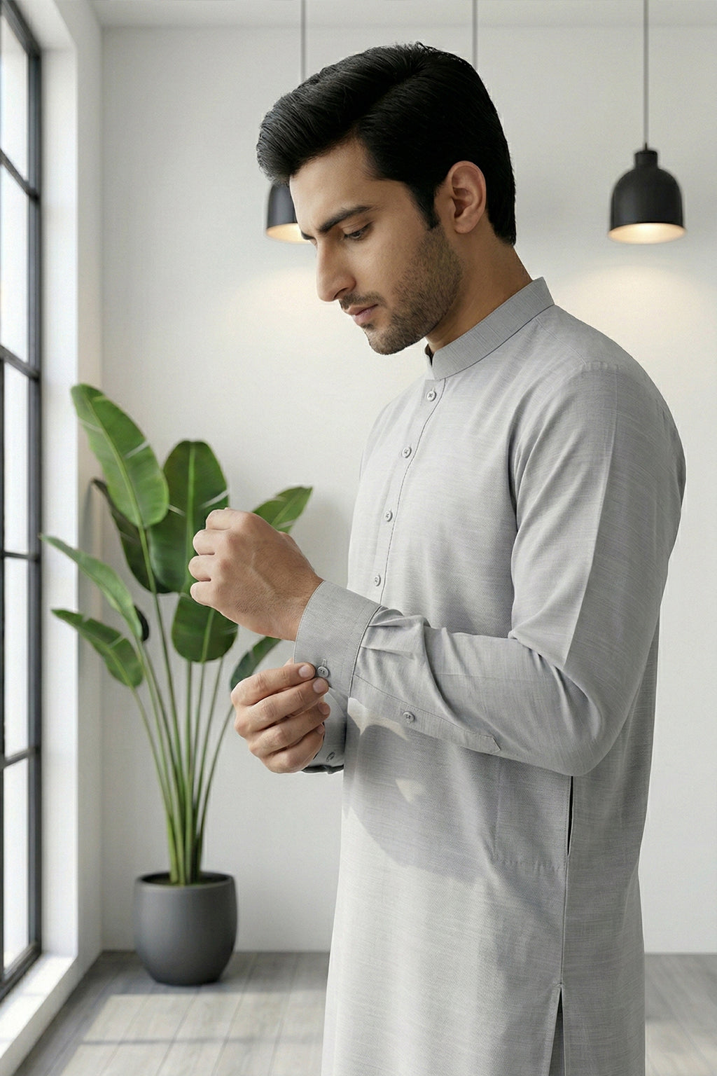 Light Grey Plain K-S | KS-224