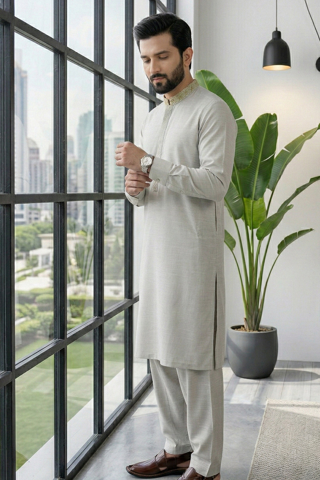 Mint Green Kurta Shalwar | KS-228