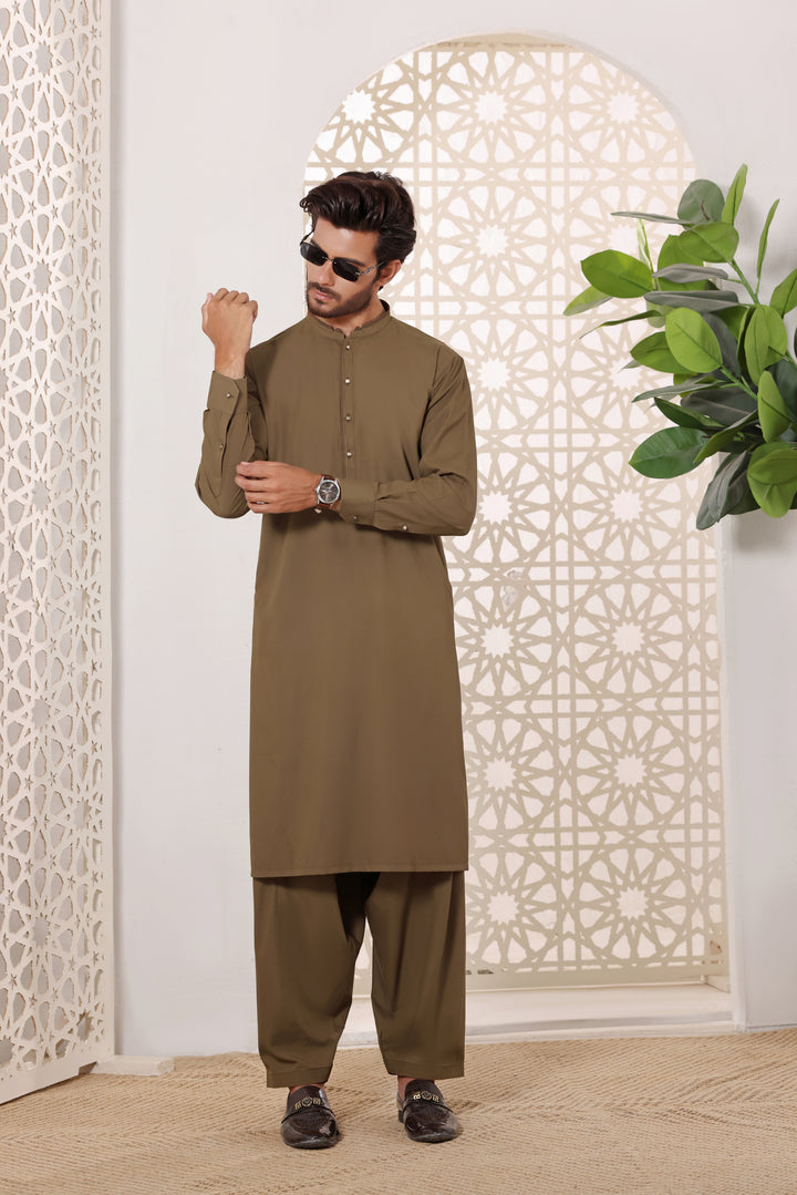Camel Kurta Shalwar | KS-233