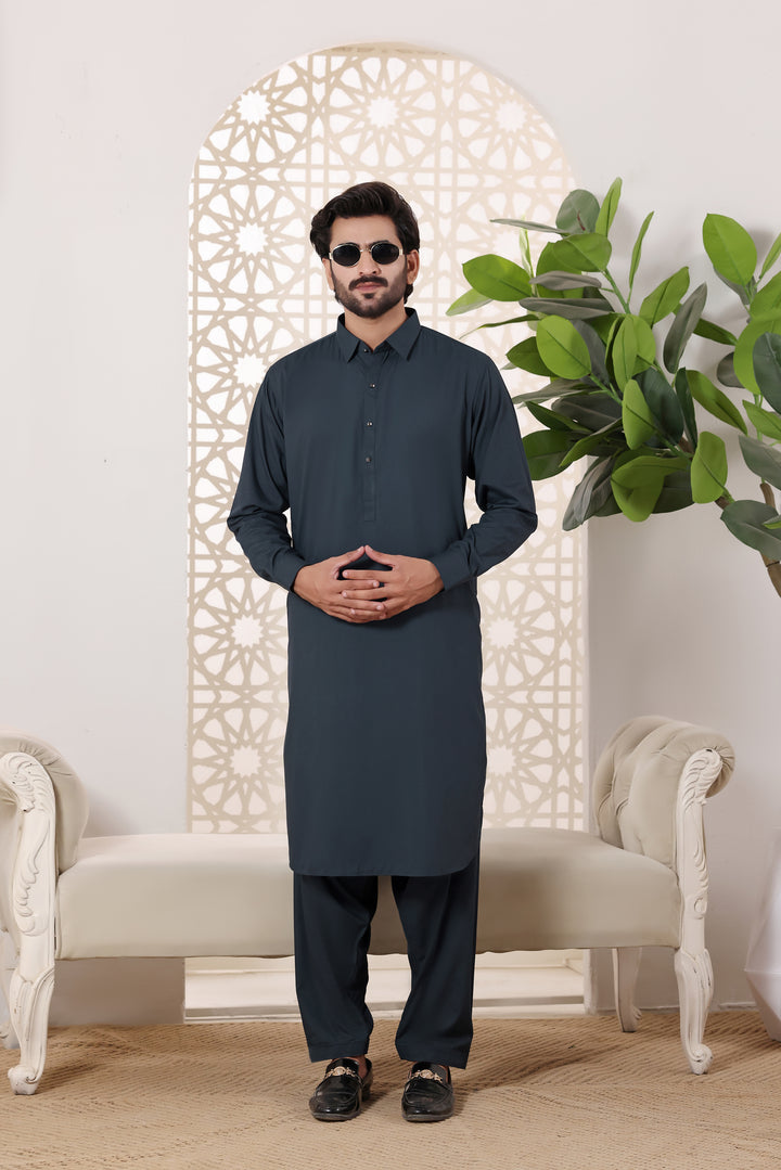 G.Blue Kurta Shalwar | KS-235