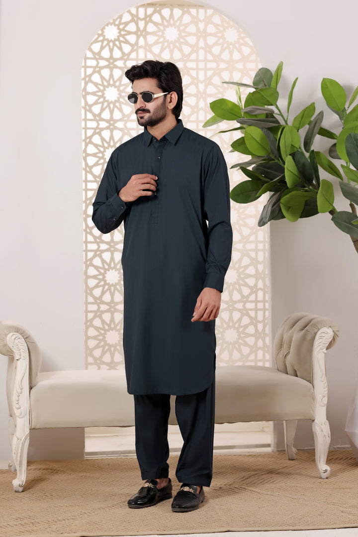 G.Blue Kurta Shalwar | KS-235