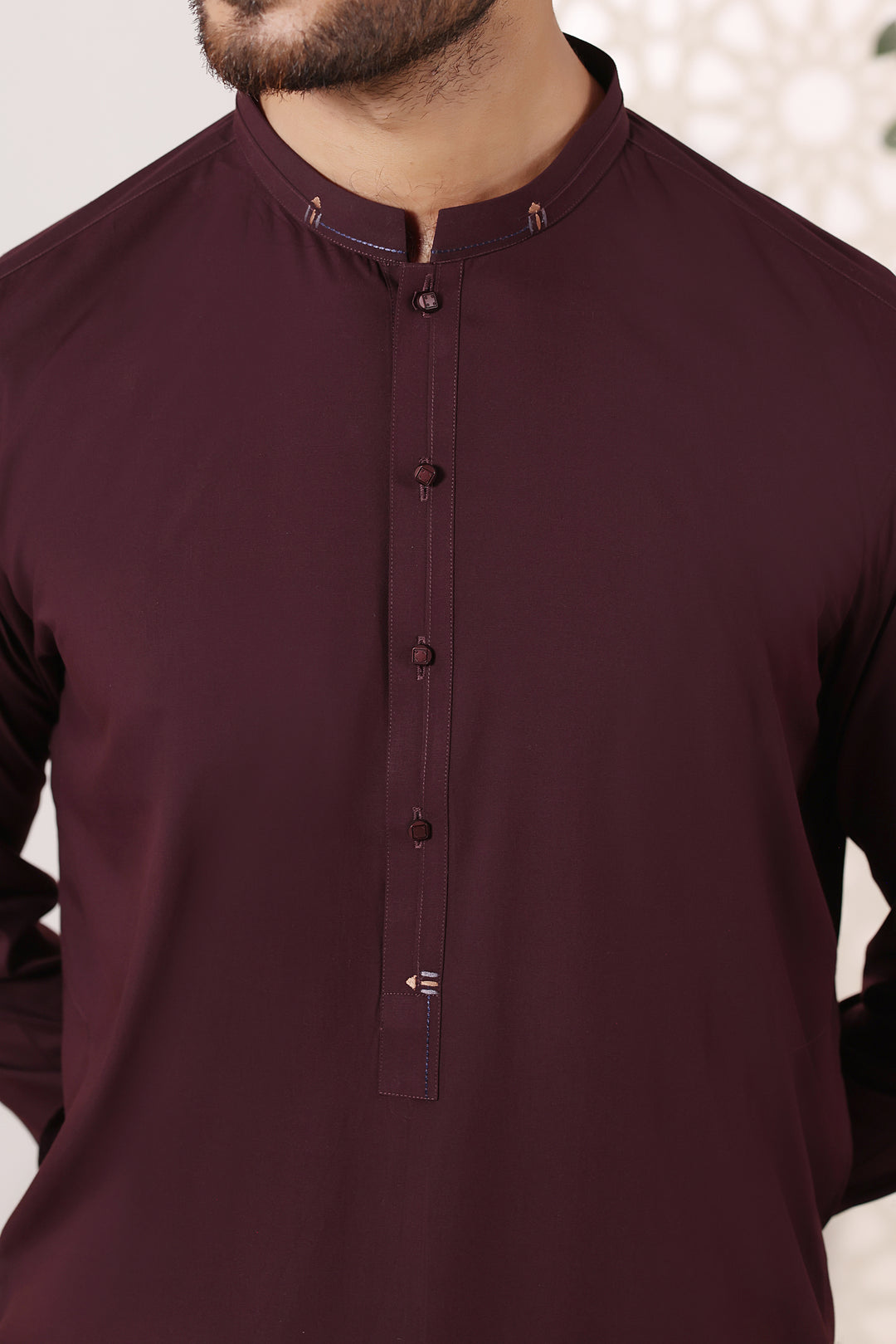 Maroon Kurta Shalwar | KS-236