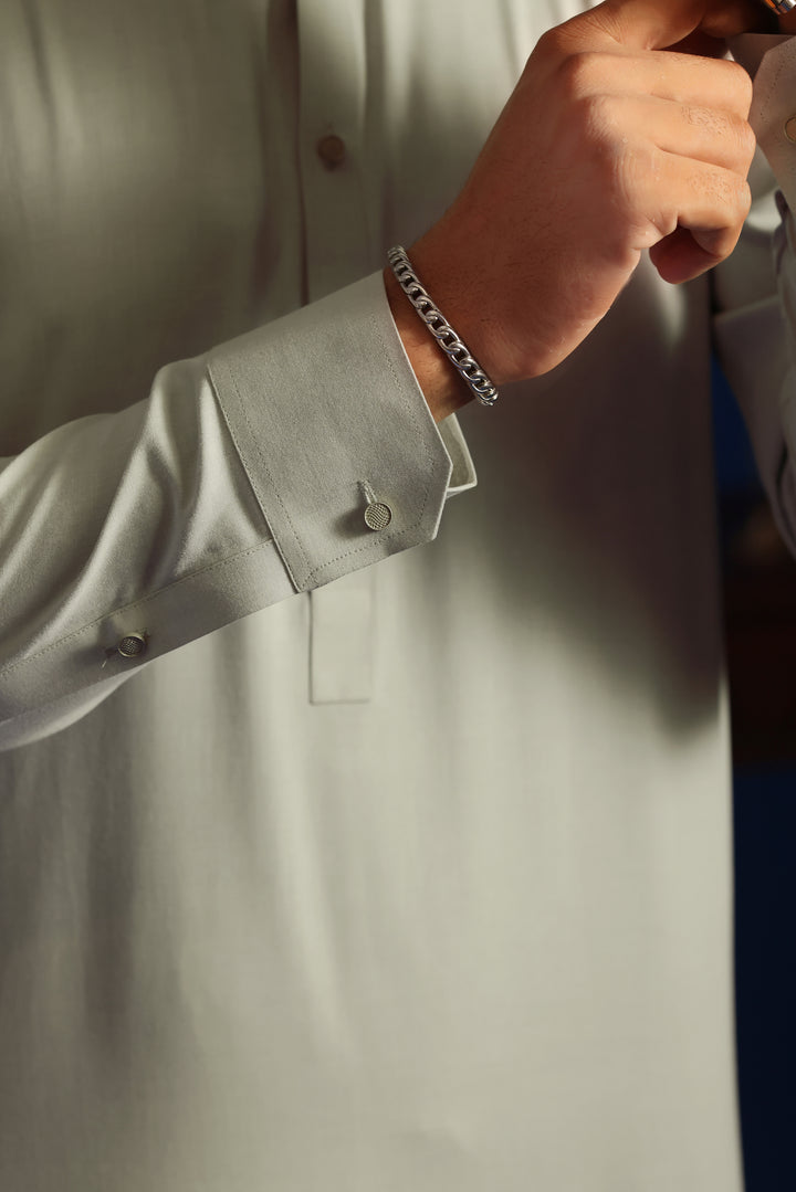 Ash Grey Kurta Shalwar | KS-247