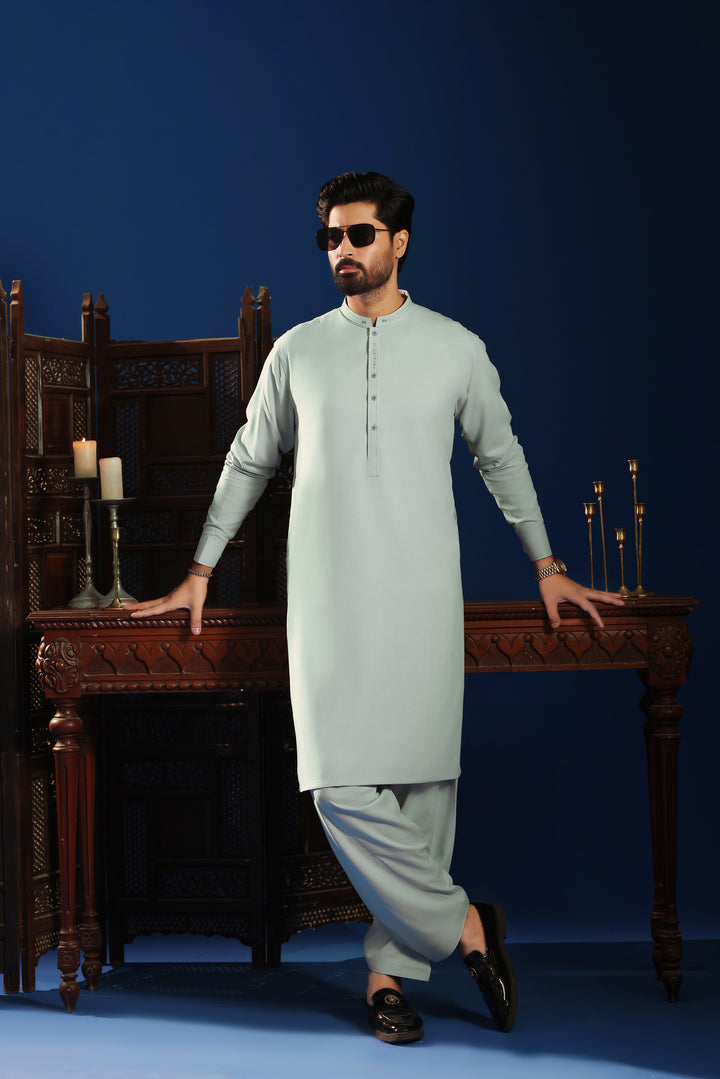 Aqua Mist Kurta Shalwar | KS-249
